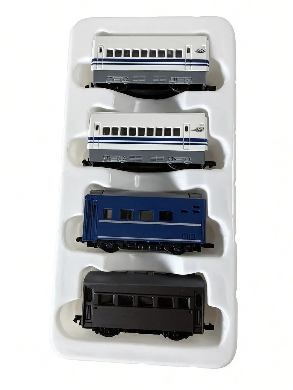 Konami Choro-Q Train Mixed Lot 4 Cars 700